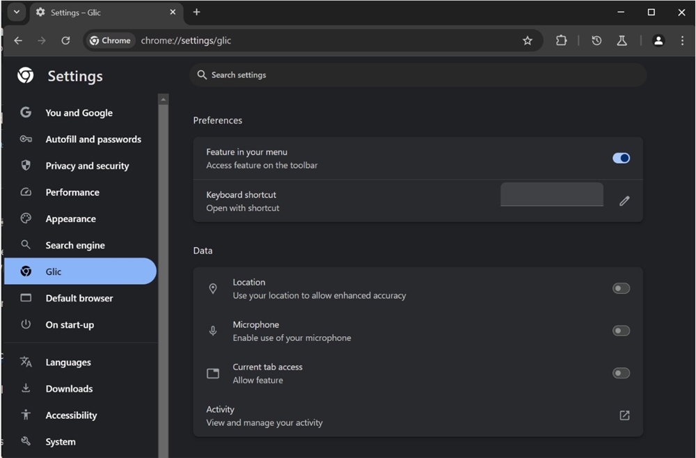 GoogleChrome即将集成GeminiAI，助力浏览体验再升级
