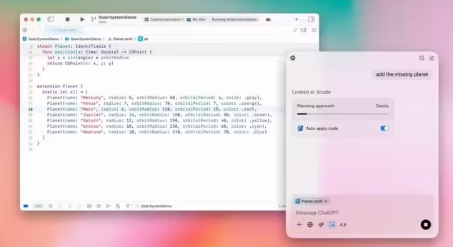 OpenAI升级macOS版ChatGPT，开发者可在IDE中轻松编写代码