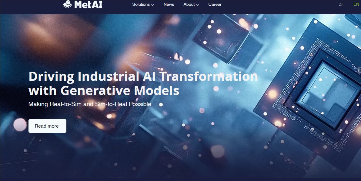 英伟达400万美投资MetAI几分钟将CAD文件转为3D世界