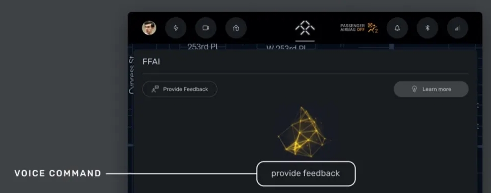 FF发布FF912.0车载软件升级包改善AI以及人机交互能力