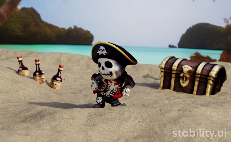 StabilityAI推新模型StableZero123：提升单图生成3D物体的质量
