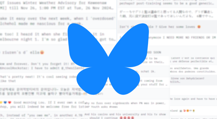 社交媒体Bluesky用户数据遭抓取：一百万公开帖子被用于AI训练