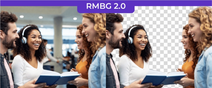 remove饭碗被砸？免费高清抠图软件RMBG2.0强力升级复杂背景也能抠干净