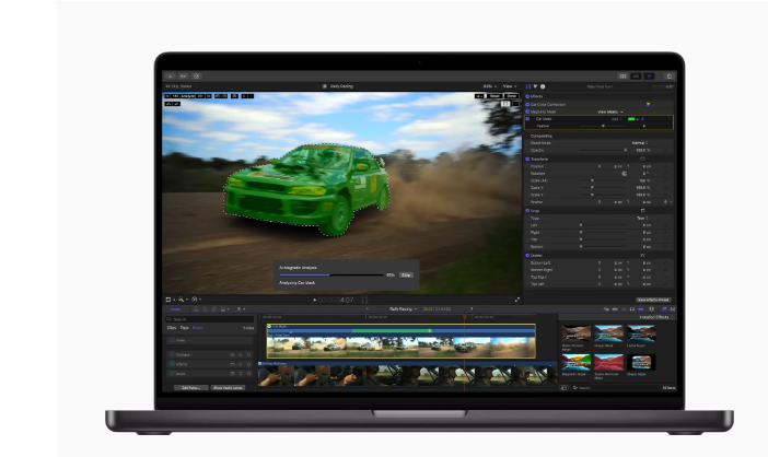 苹果发布FinalCutPro11，支持AI驱动的视频编辑