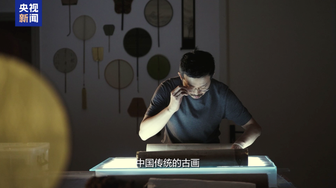 AI修复让失色古画重现光彩