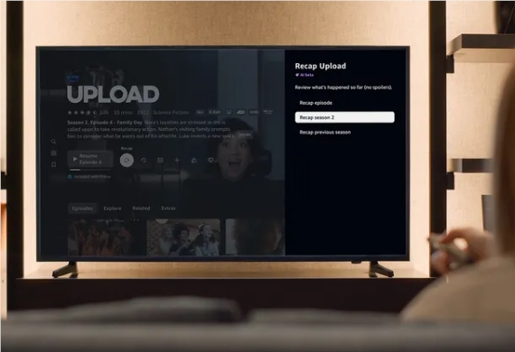 ​亚马逊PrimeVideo推出AI功能，支持快速回顾观看内容