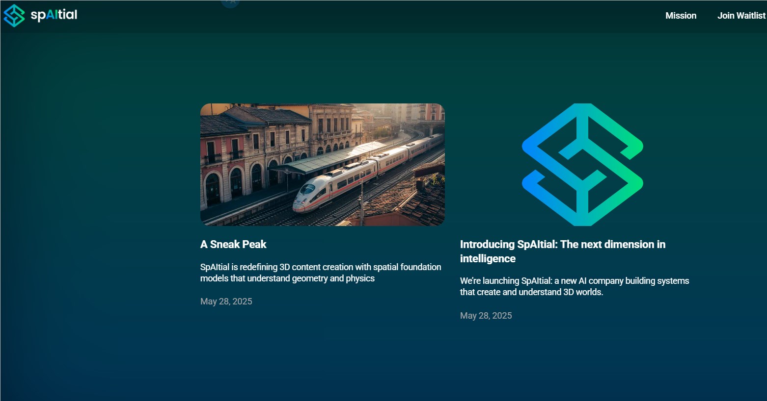 ​慕尼黑初创公司Spaitial：用生成AI重塑3D空间的未来