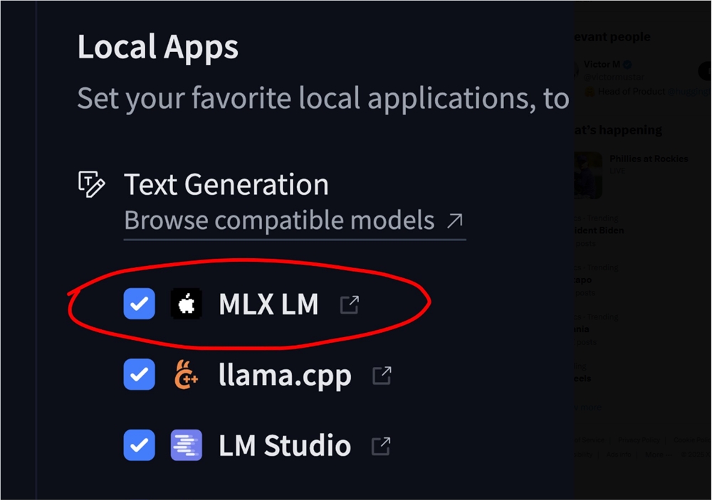 MLX-LM与HuggingFace实现无缝集成，助力AppleSilicon设备高效运行大语言模型
