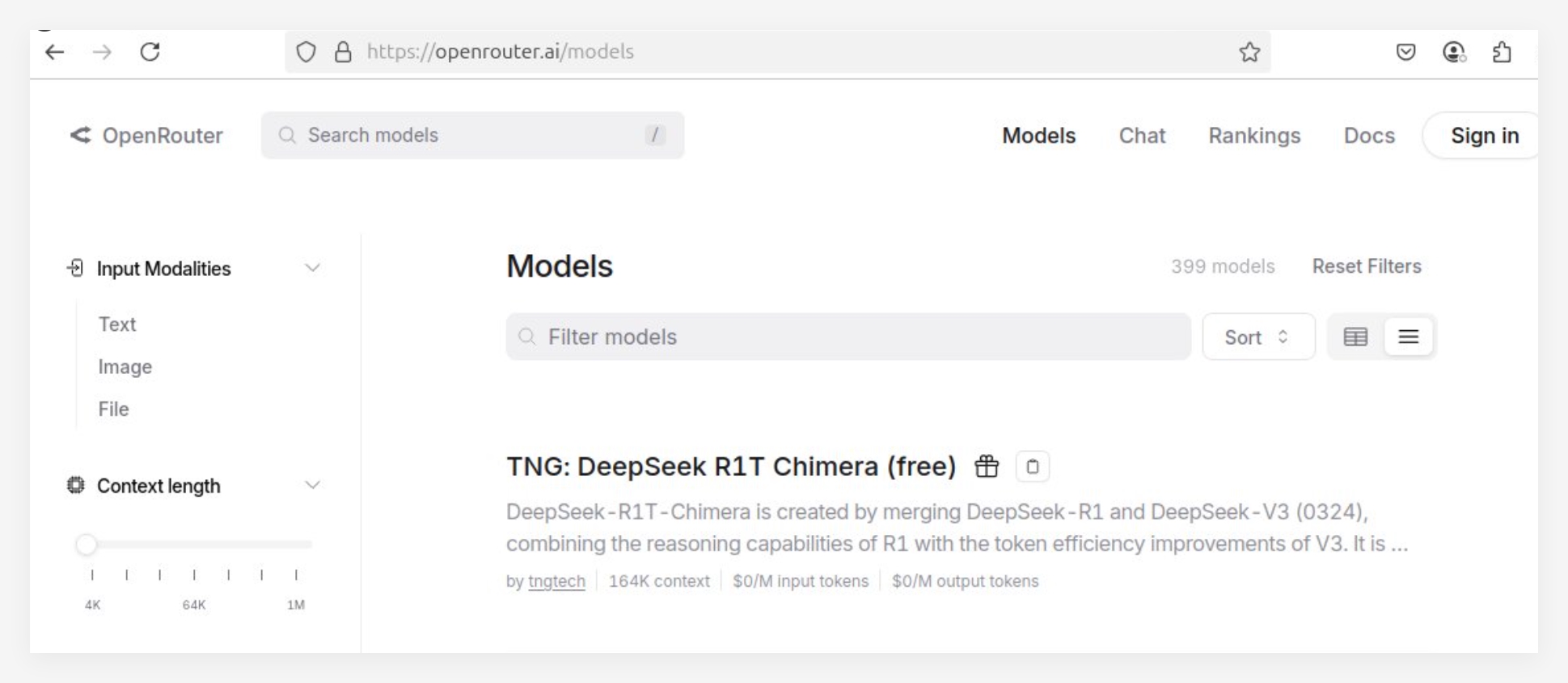 免费！DeepSeekR1TChimera正式上线OpenRouter平台